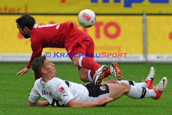 2.Bundesliag SV Sandhausen - MSV Duisburg 27.10.2012 (© Kraichgausport / Loerz)